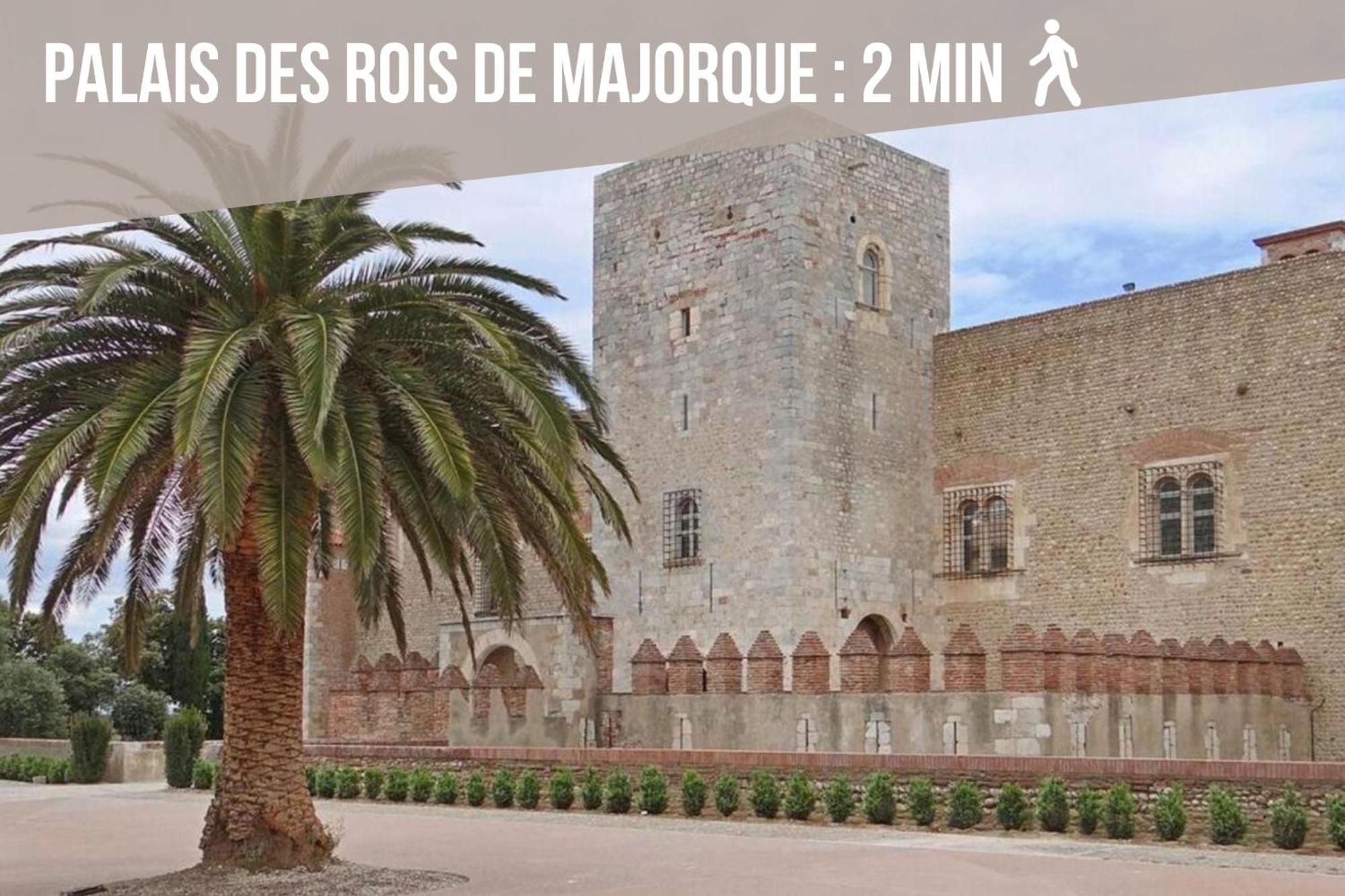Sejour Perpignan A 20 Minutes De L'Espagne Avec Petit-Dejeuner A La Demande A Les Lumineuses Du Palais Des Rois De Majorque Exterior foto